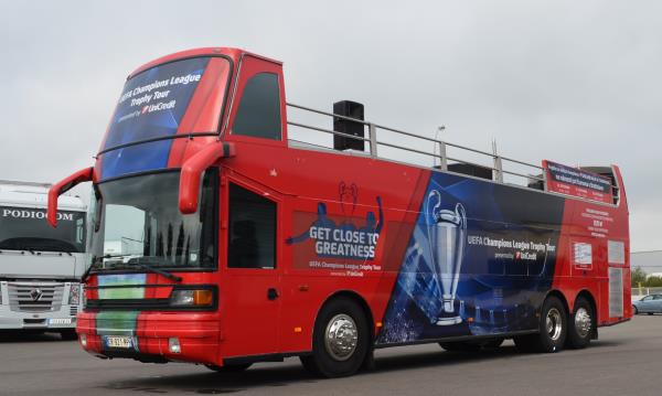 Bus pour l´UEFA