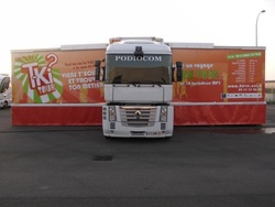 Camion Show Room mobile de 170 m²