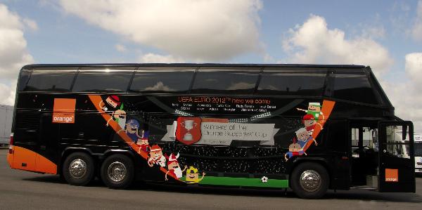 Tourbus pour l´Euro 2012