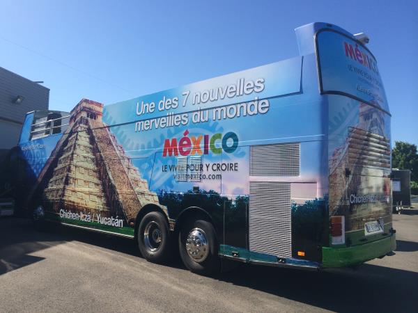 MEXICO dans Paris en Bus impérial