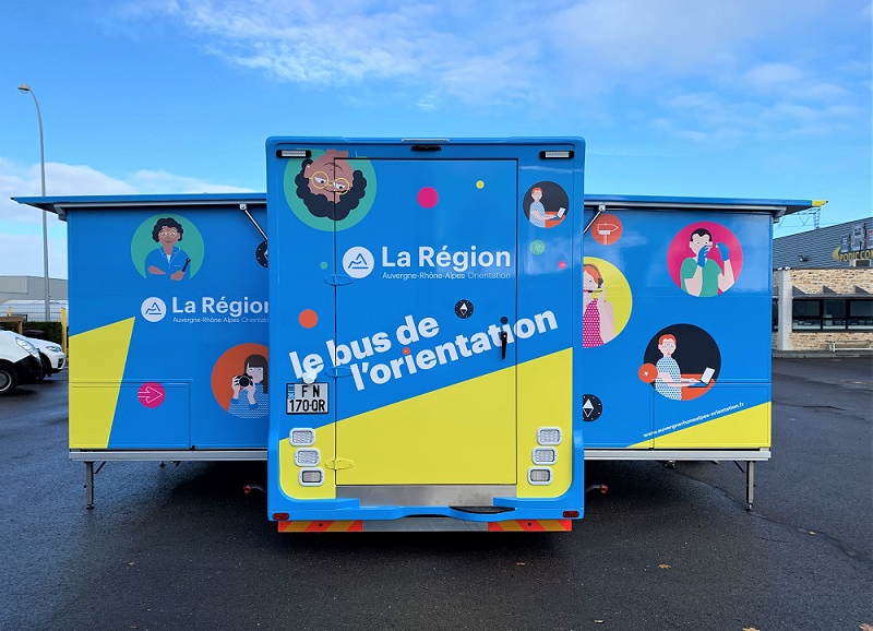 2 Bus de l´Orientation pour la région Rhône Alpes Auvergne