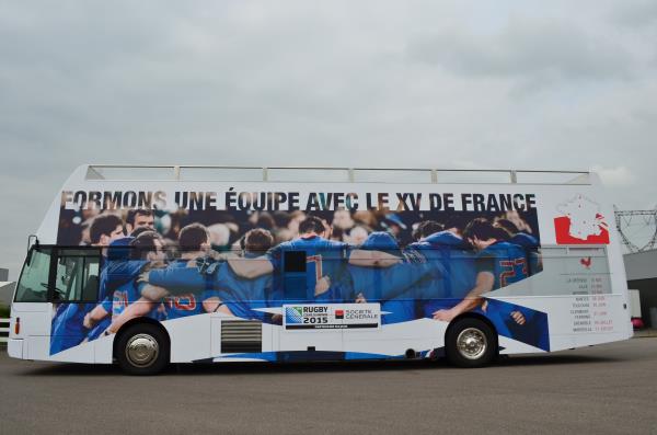 Bus impérial du XV de France
