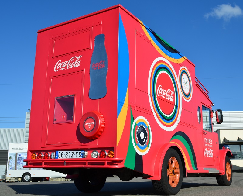 TOURNÉE  COCA COLA  pour  L´EURO  de  FOOT et les J.O