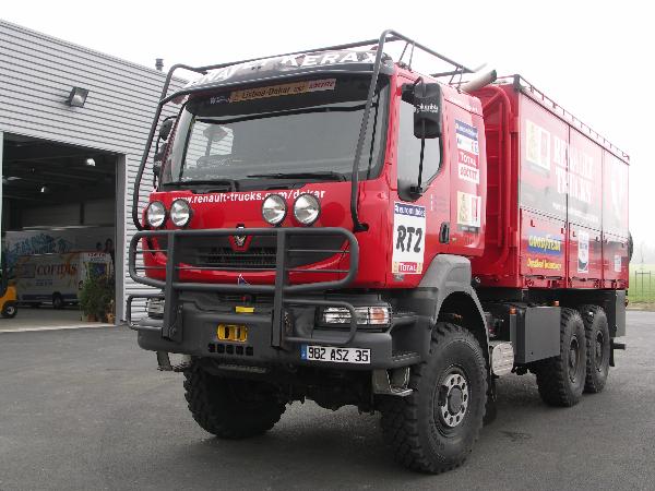 camion préparation dakar