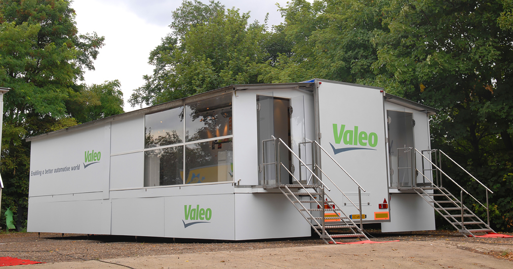 ROADSHOW  INTERNATIONAL  VALEO Remorque Roadshow de 90 m²