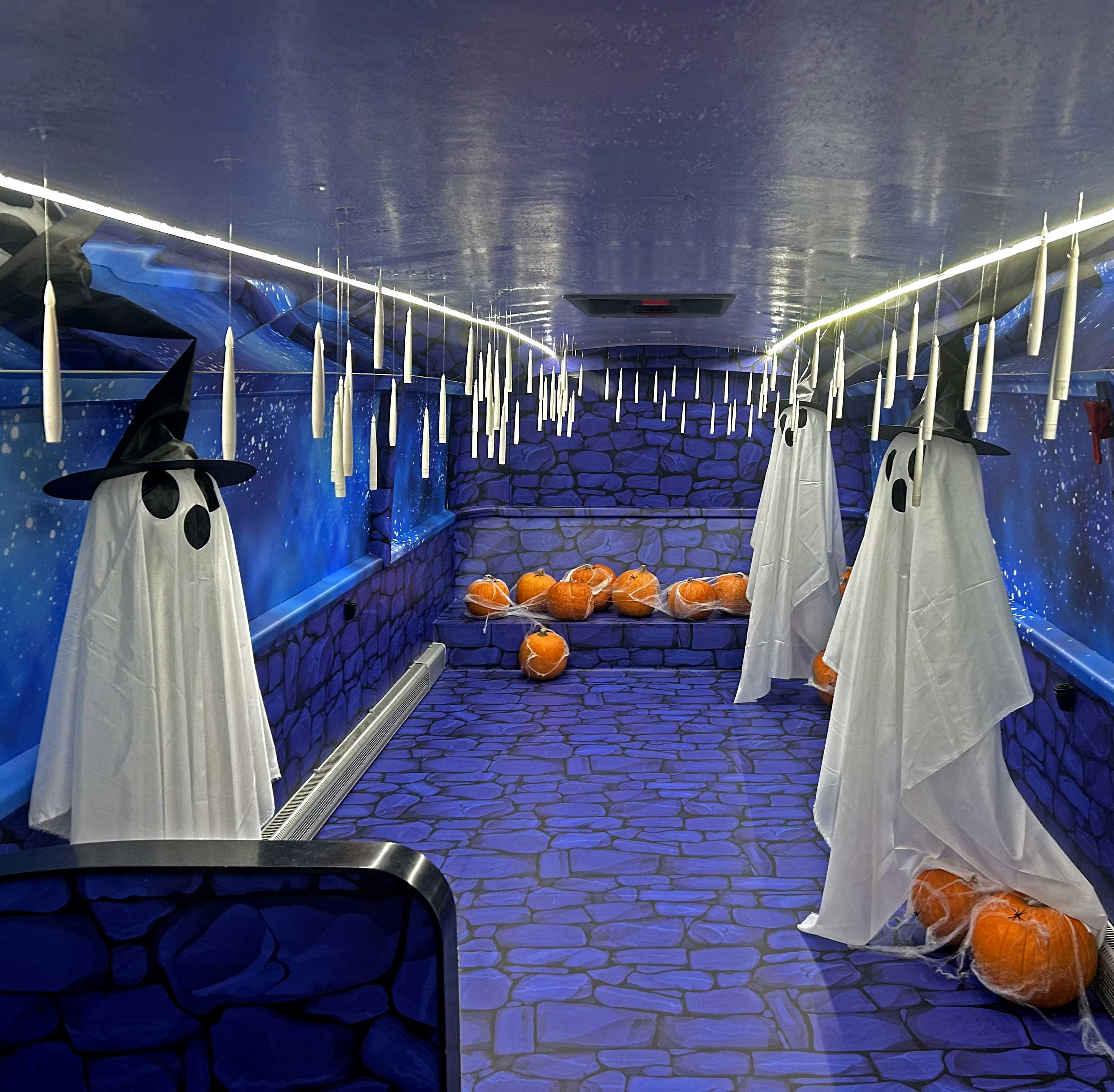 Décoration Halloween bus Haribo