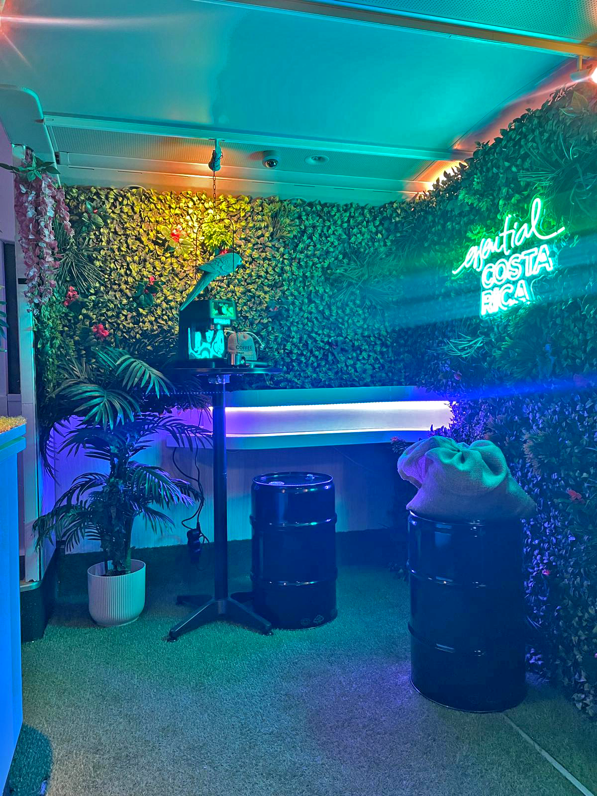 Intérieur bus Costa Rica