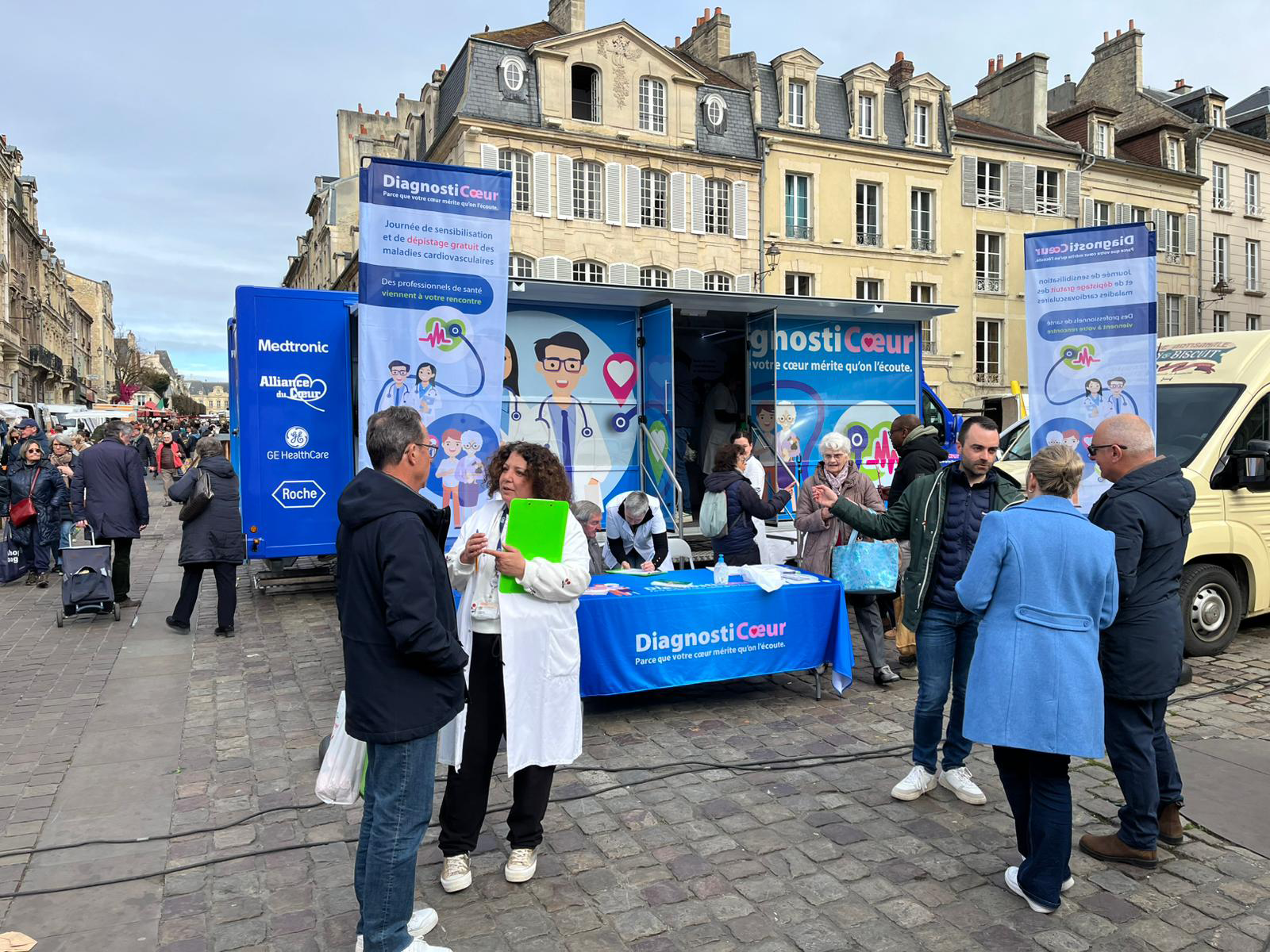 Notre Expo 30m² transformé en DiagnostiCoeur pour Medtronic et ses partenaires