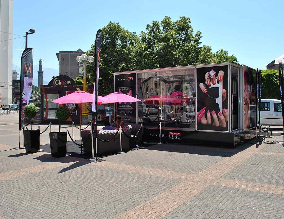 Module 25m² tournée promotionnelle